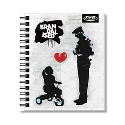 Cuaderno Book Brandalised 120 Hojas