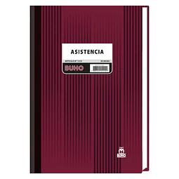Libro de Asistencia Mensual 50 Hojas