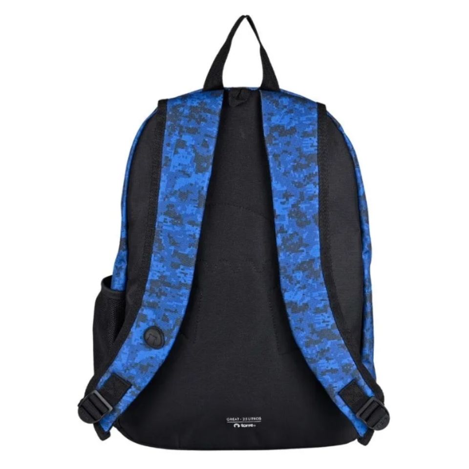 Pack Mochila Estuche Lonchera Blue Camo Gamer