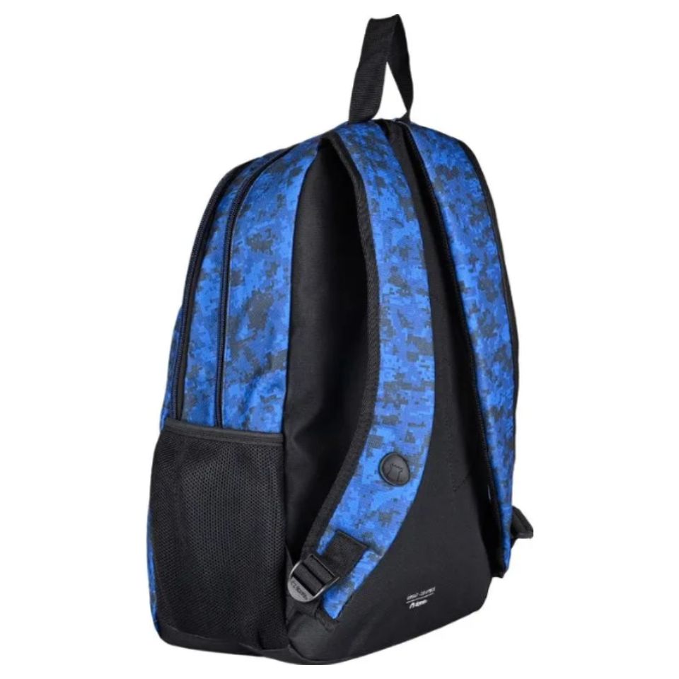 Pack Mochila Estuche Lonchera Blue Camo Gamer