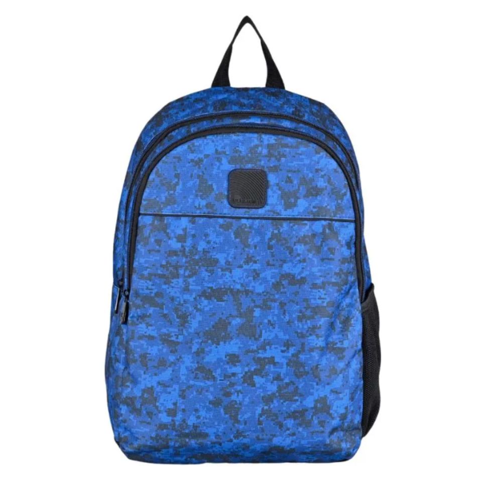 Pack Mochila Estuche Lonchera Blue Camo Gamer