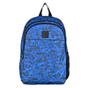 Pack Mochila Estuche Lonchera Blue Camo Gamer