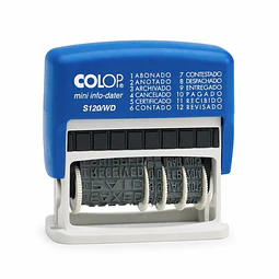 Timbre Mini Info Dater S-120/WD