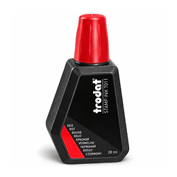 Tinta para Tampón 7011 Roja 28 ml