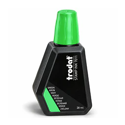 Tinta para Tampón 7011 Verde 28 ml