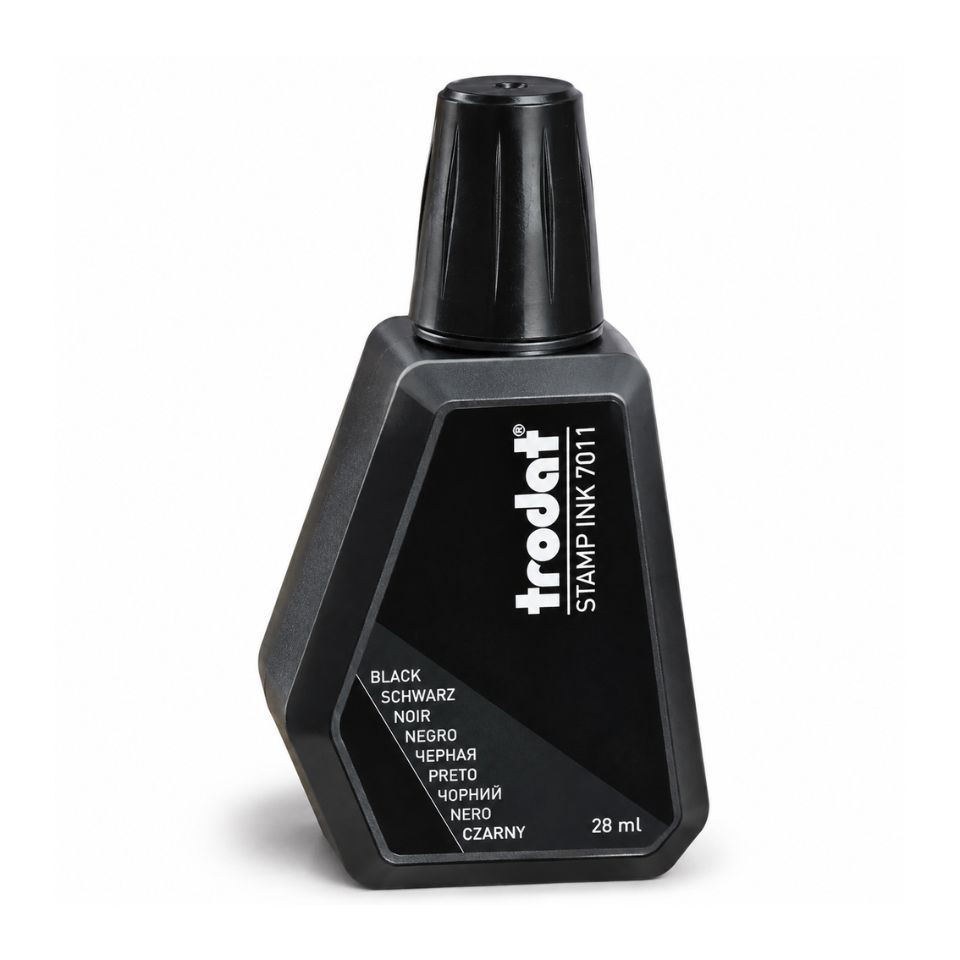 Tinta para Tampón 7011 Negra 28 ml