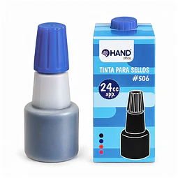 Tinta para Tampón 24 cc Azul