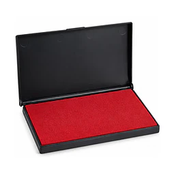 Tampón de Felpa Microporosa 110 x 70 mm Rojo