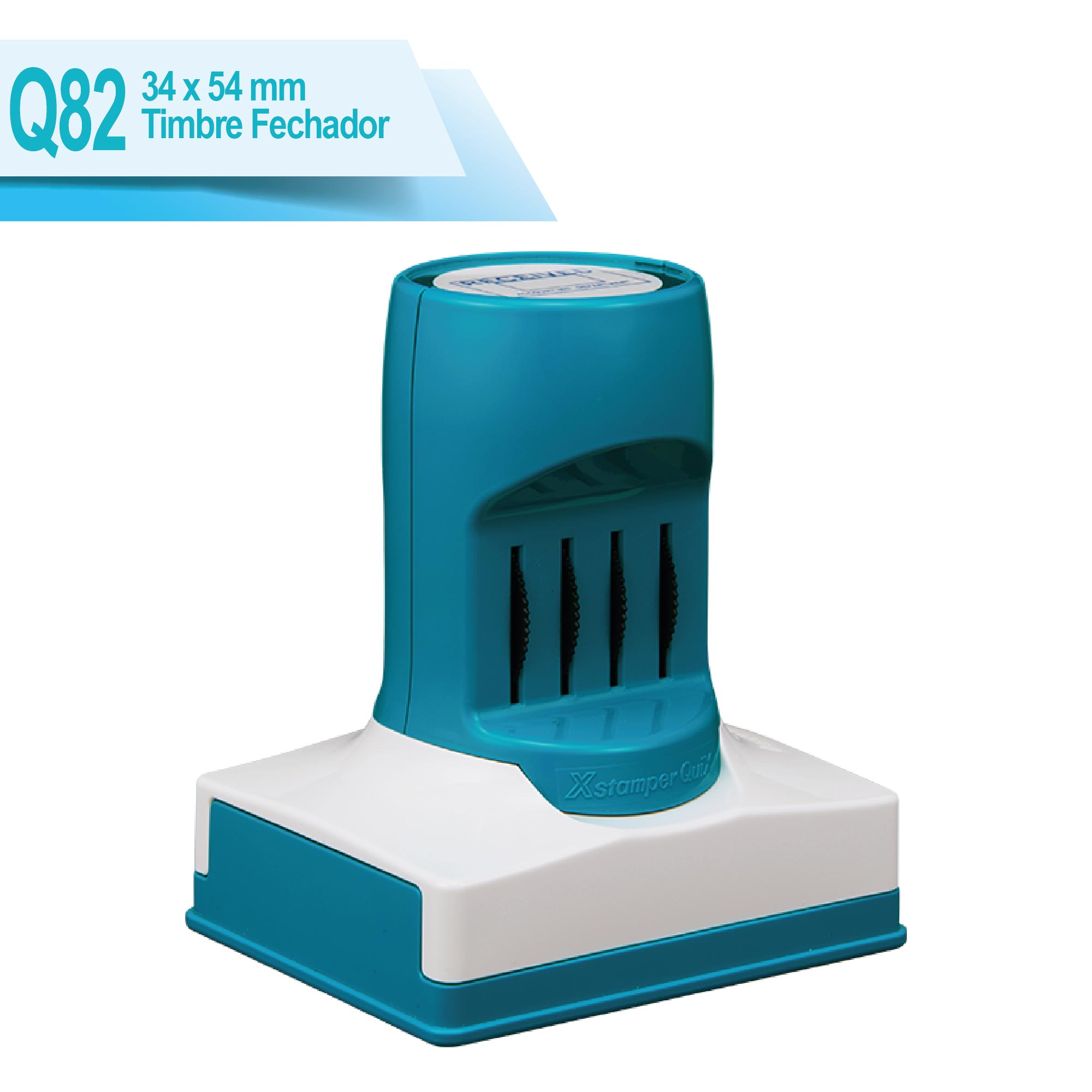 Timbre Fechador Q82 34x54 mm