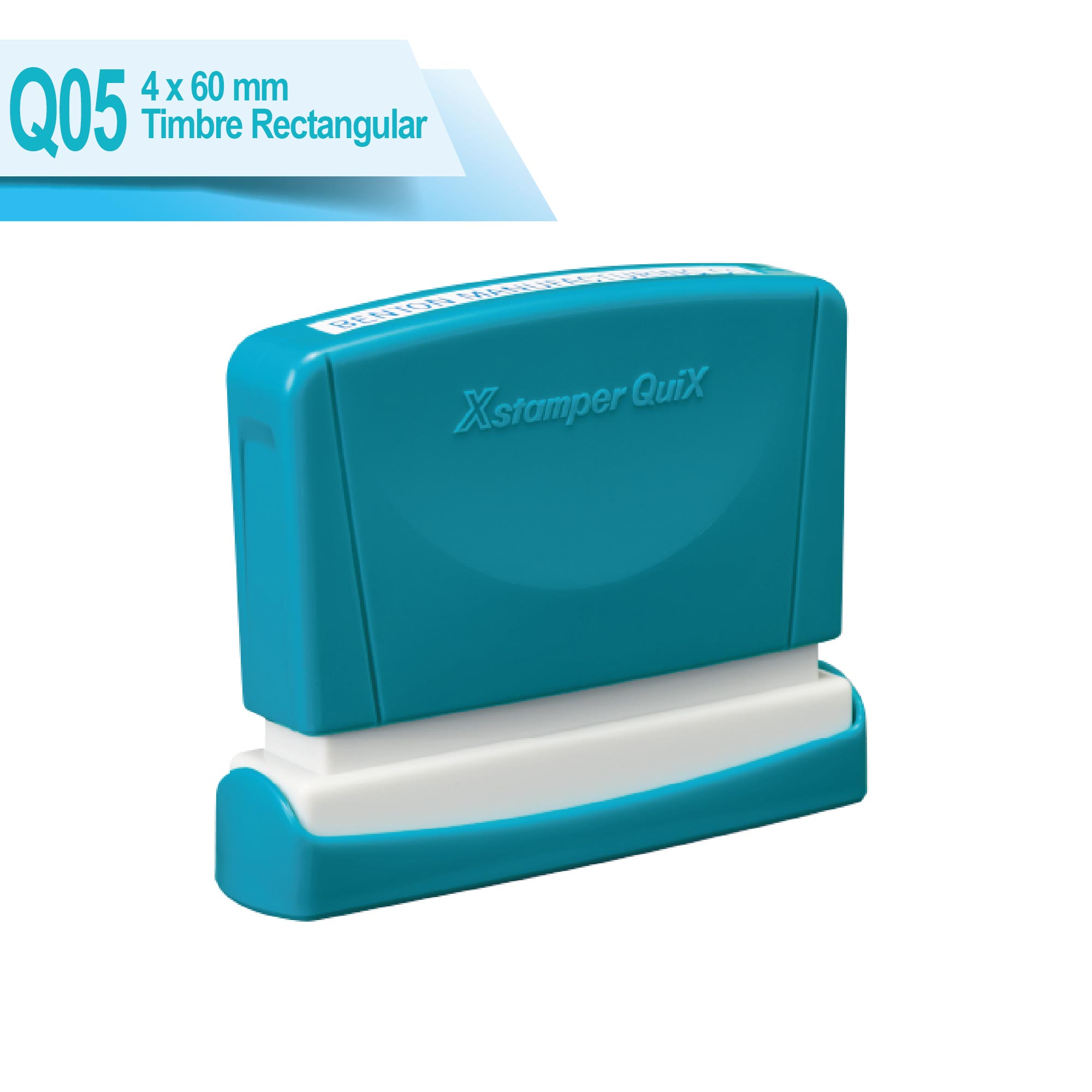 Timbre Rectangular Q05 4x60 mm