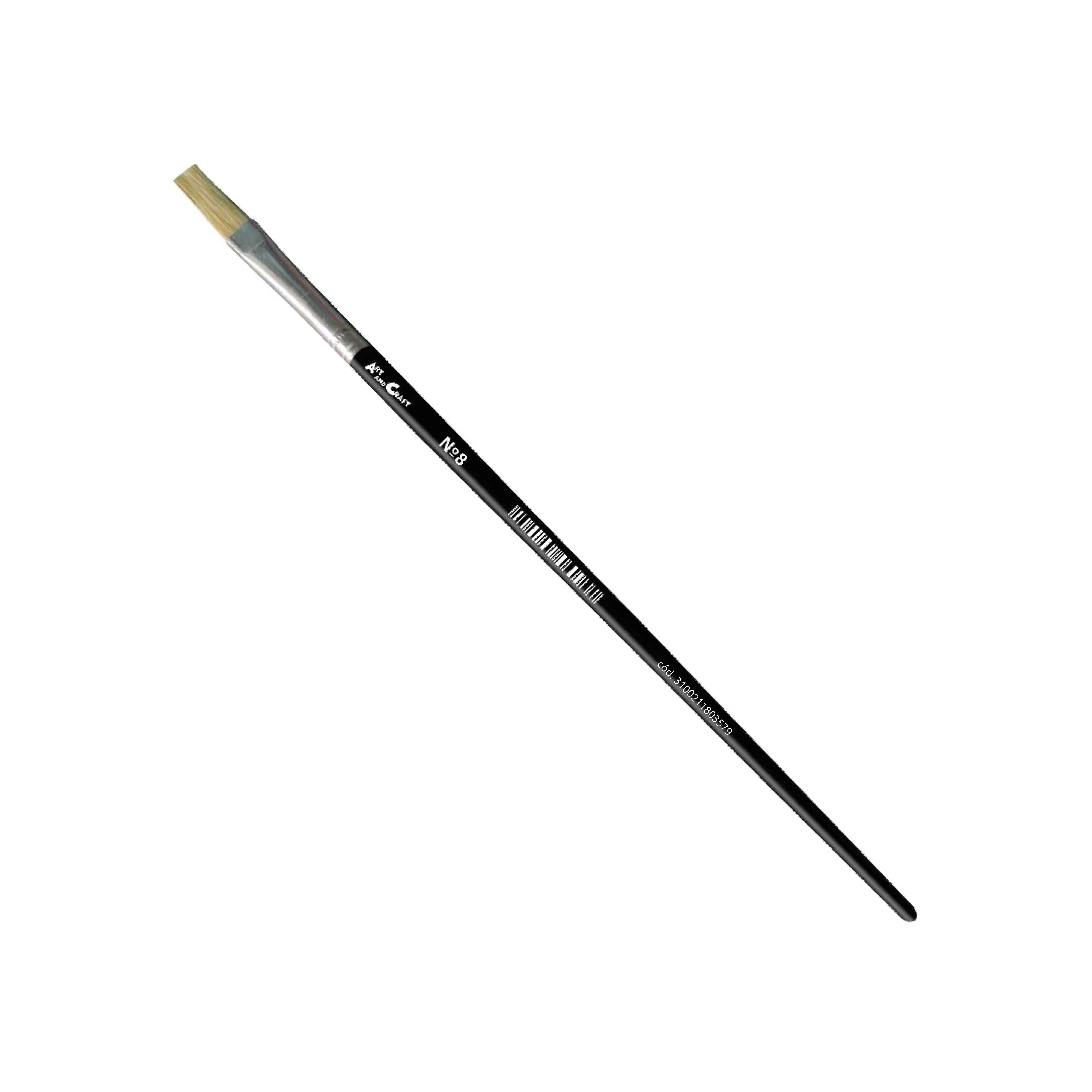 Pincel Espátula N°8 Mango de Madera