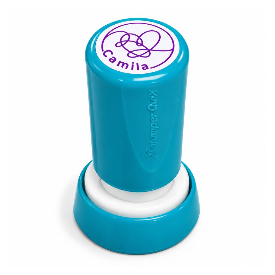 Timbre BTS 💜 Violeta Personalizado 20 mm