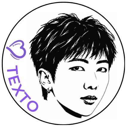 Timbre BTS 💜 Violeta Personalizado 38 mm