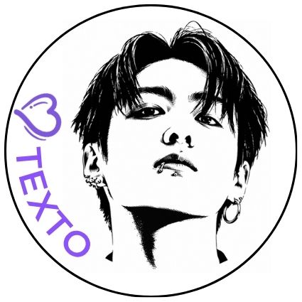 Timbre BTS 💜 Violeta Personalizado 38 mm