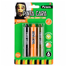 Pintacaritas Aventura 3 Colores