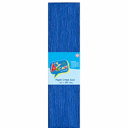 Papel Crepé 50 x 200 cm Azul