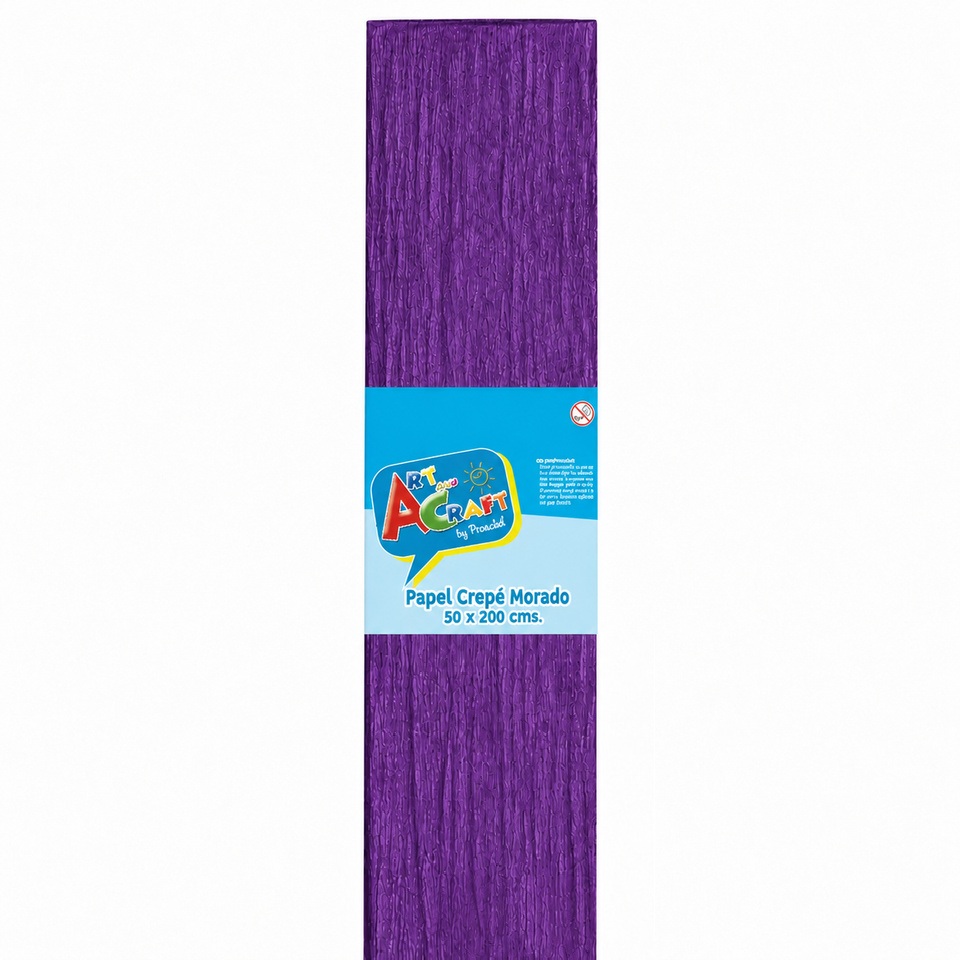 Papel Crepé 50 x 200 cm Morado