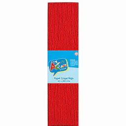 Papel Crepé 50 x 200 cm Rojo