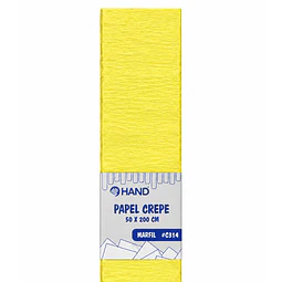 Papel Crepé 50 x 200 cm Marfil