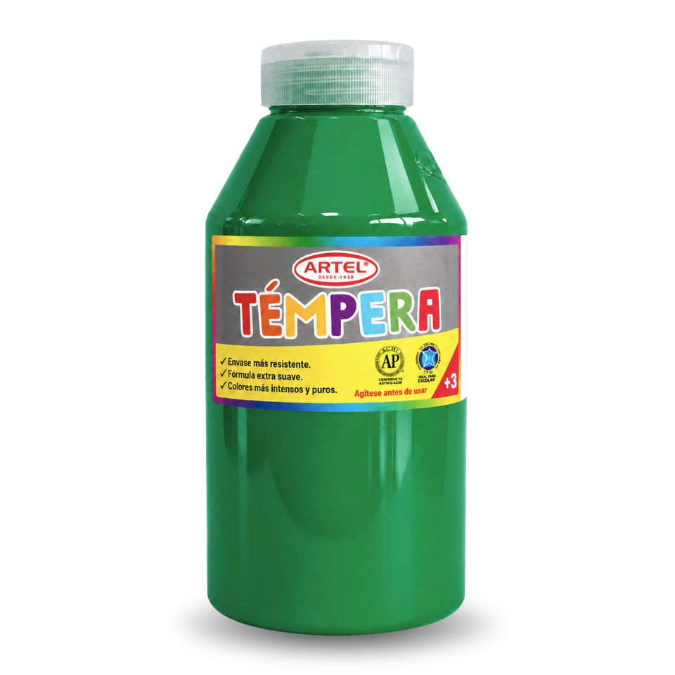 Témpera 500 ml Verde Claro 51