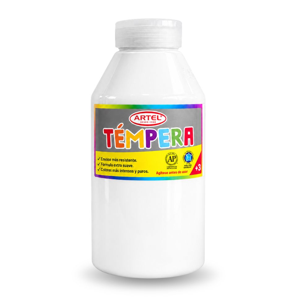 Témpera 500 ml Blanco 11