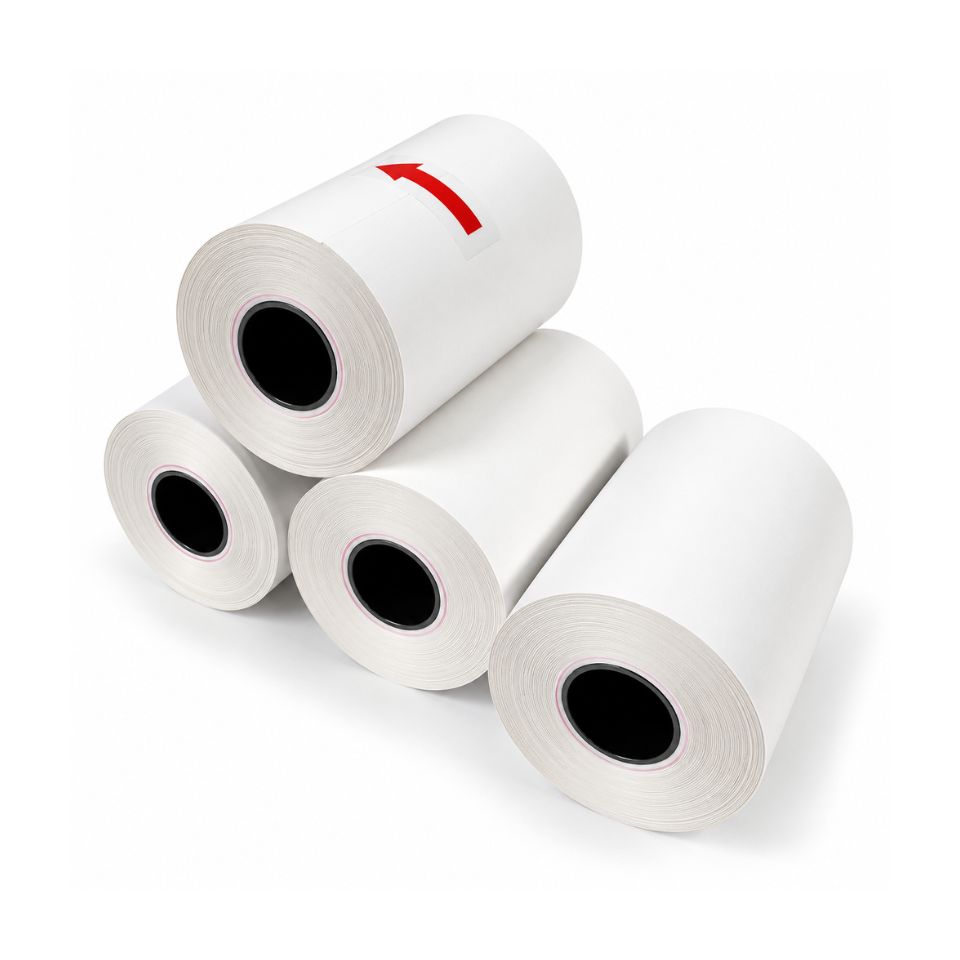 Papel Térmico 57 mm x 17 Metros 4 Rollos
