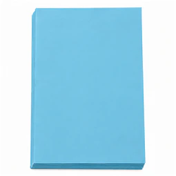 Papel Color Oficio Azul 50 Hojas