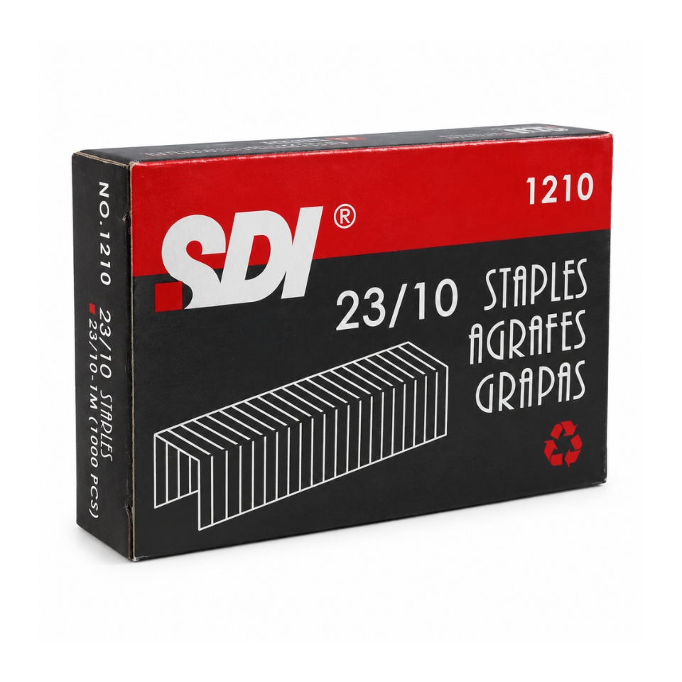 Corchetes 23/10 1000 Unidades para 70 Hojas