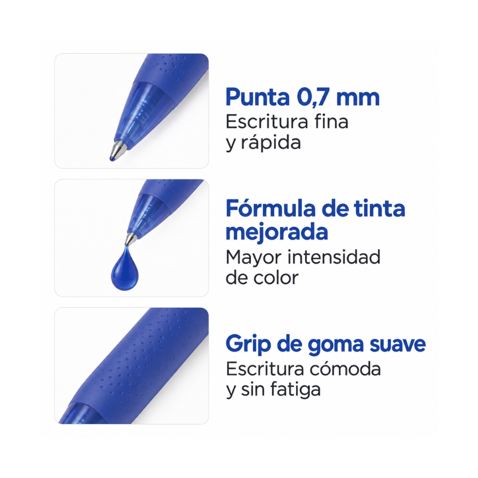 Lápiz Pasta BP-1 0,7 mm Azul