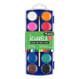 Acuarela 12 Colores