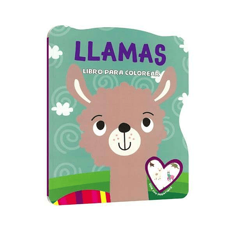 Llamas – Libro para Colorear