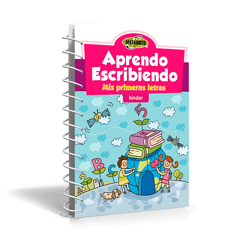 Aprendo escribiendo Mis primeras letras Kinder