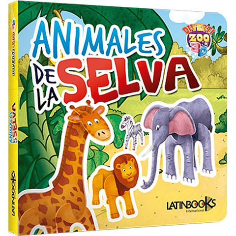 DIVERTIZOO 3D - ANIMALES DE LA SELVA