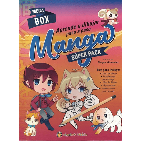 MEGA BOX : Aprende a dibujar paso a paso Manga