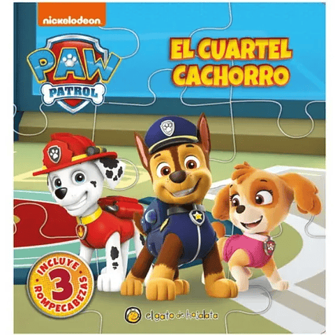 Paw Patrol. El Cuartel Cachorro (Con Rompecabezas)