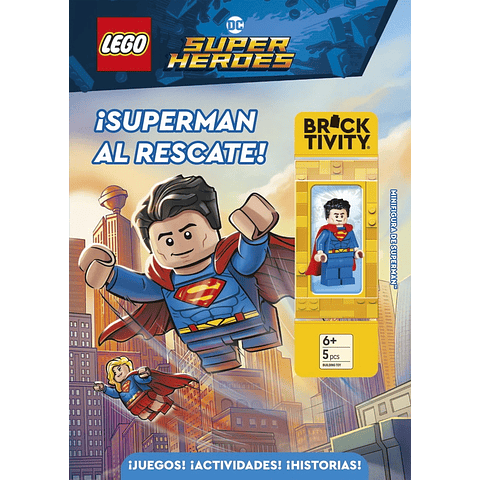 Lego DC Comics. !Superman Al Rescate!