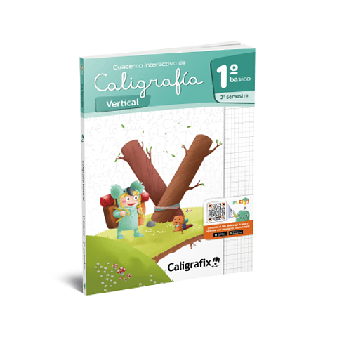 Caligrafía vertical 1º básico 2º semestre