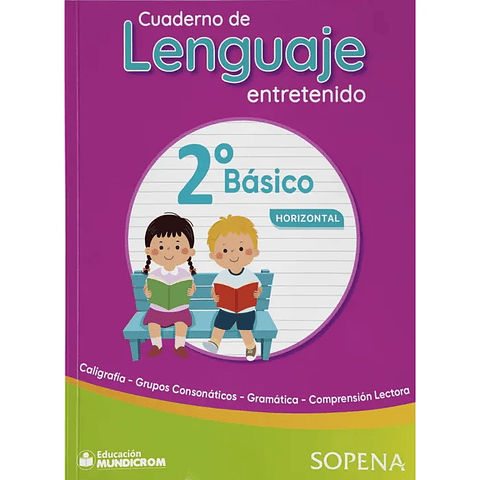 Cuaderno De Lenguaje 2° Básico Horizontal Sopena
