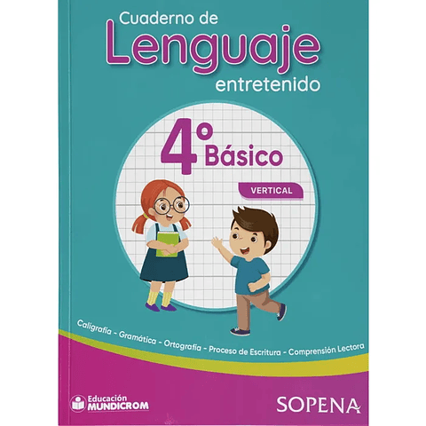 CUADERNO LENGUAJE ENTRETENIDO 4° BÁSICO VERTICAL