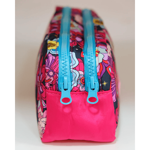 ESTUCHE DOBLE FLOWERS