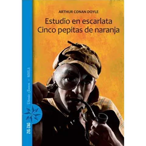 Estudio en escarlata. Cinco pepitas de naranja