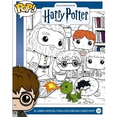 Harry Potter. El Libro Oficial Para Colorear Funko Pop
