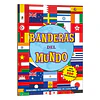 Banderas del Mundo con 200 Stickers