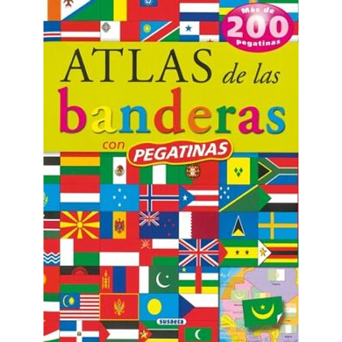ATLAS DE LAS BANDERAS + PEGATINAS