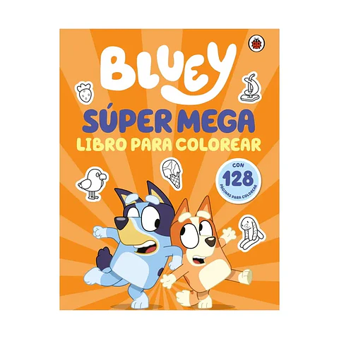 Bluey. Súper Mega Libro Para Colorear