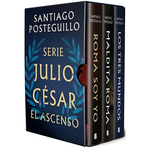 Estuche Trilogía Julio Cesar Del Ascenso (Roma Soy Yo, Maldita Roma, Los Tres Mundos)
