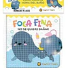 FOCA FINA NO SE QUIERE BAÑAR. BURBUJAS Y LUCES