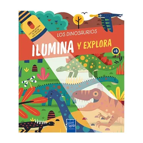 Ilumina y Explora: Los Dinosaurios