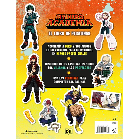 My Hero Academia: El libro de pegatinas