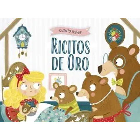 RICITOS DE ORO. CUENTO POP-UP